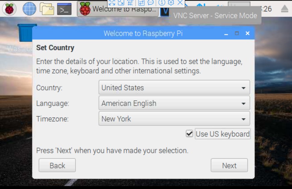 raspberry pi imager welcome screen