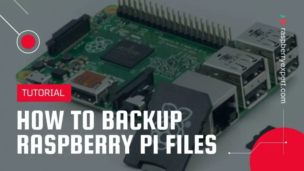 How to backup raspberry pi