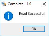 win32 disk imager read successful