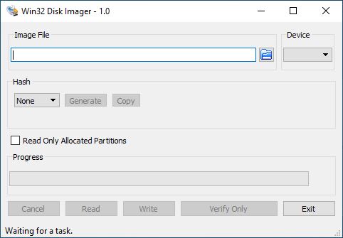 win32 disk imager
