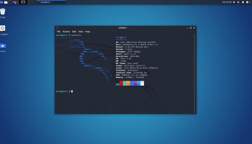 Kali Linux for Raspberry Pi