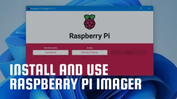 how to install and use raspberry pi imager